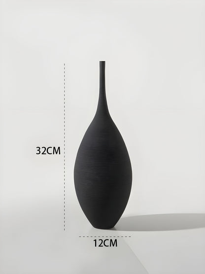 LZINA™ | Minimalistic Handcrafted Ceramic Zen Vase