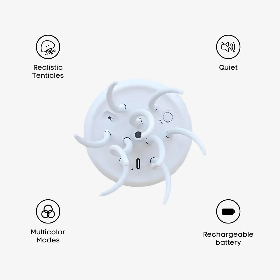 BowLift JellyBeat: The Original Smart Colorful LED Dancing Jellyfish Lamp
