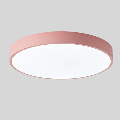 BowLift | Wood Macaroon Circular Ceiling Light