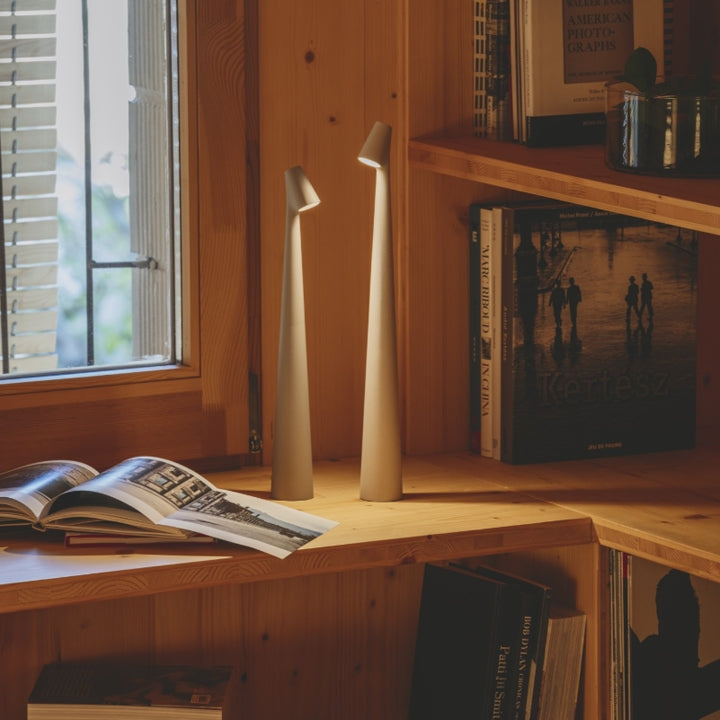 BowLift Sculpting Table Lamp — Precision Lighting for Artists