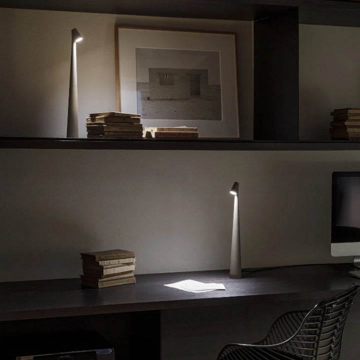 BowLift Sculpting Table Lamp — Precision Lighting for Artists