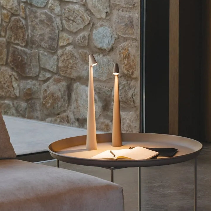 BowLift Sculpting Table Lamp — Precision Lighting for Artists