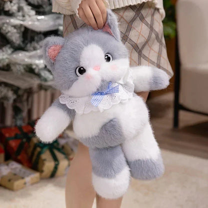 BowLift | Kawaii Cat Plush Family with Collar