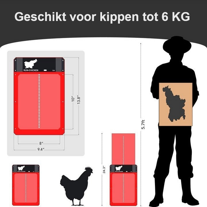 LZINA™ | Poultry PRO+ | Automatic Chicken Door