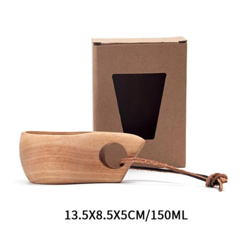 LZINA™ | Kuksa Wood Cup | 100% Organic