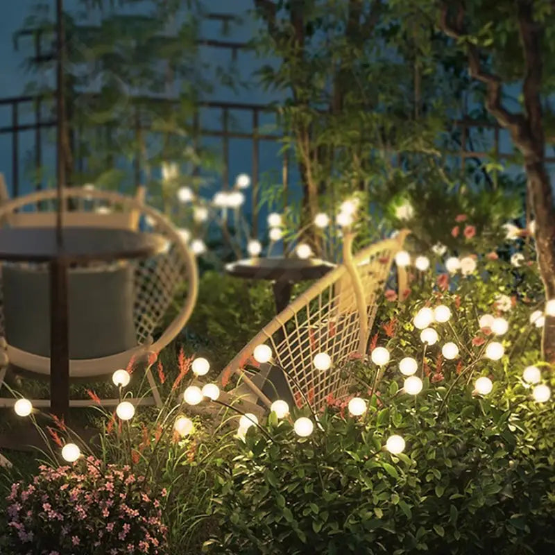 LZINA™ | The Magic of the Solar Lamp with Firefly Effect