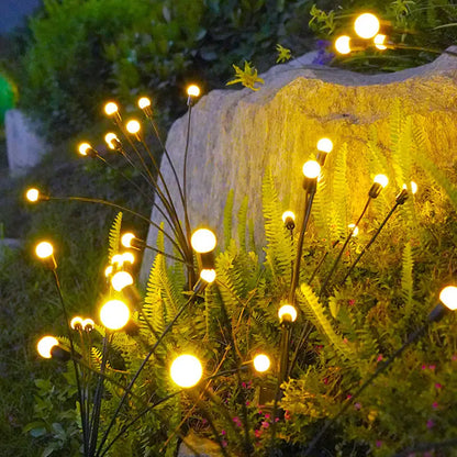 LZINA™ | The Magic of the Solar Lamp with Firefly Effect