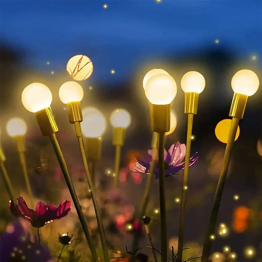 LZINA™ | The Magic of the Solar Lamp with Firefly Effect