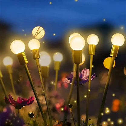 LZINA™ | The Magic of the Solar Lamp with Firefly Effect