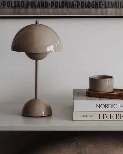 BowLift NordLight LED Table Lamp – Sleek Scandinavian Design, Dimmable and Eco-Friendly Metal Construction