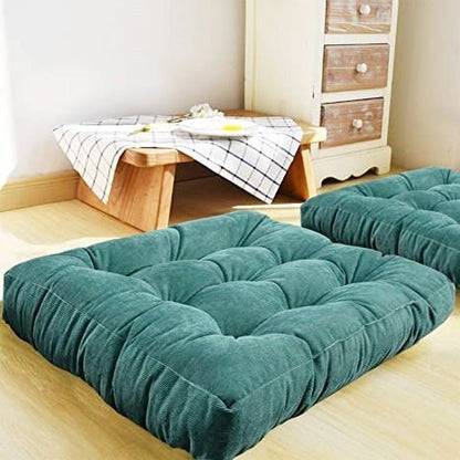 BowLift | Large thick super soft corduroy floor cushion