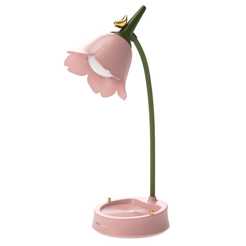BowLift LED Table Flower Lamp — Stylish Colorful Desk Light