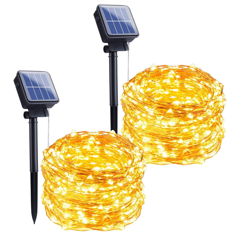 LZINA™ | Solar string lights for outdoor use | Waterproof solar garden lights
