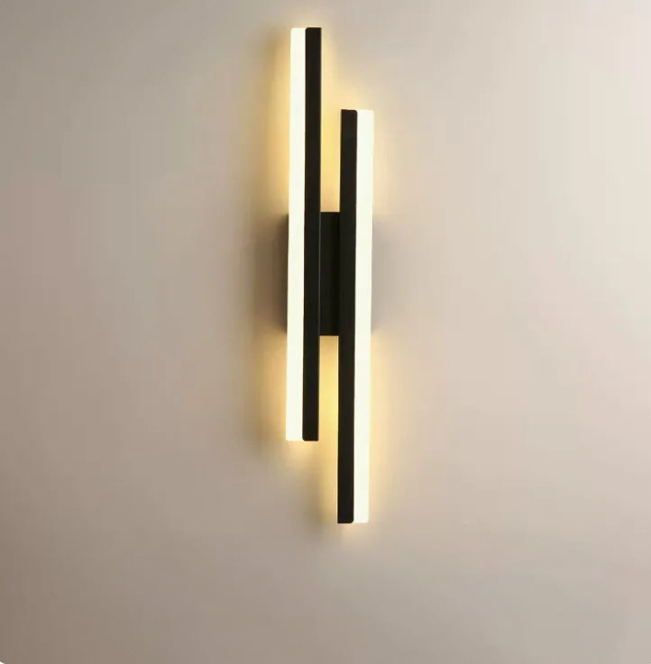 BowLift DoubliGlow: Sleek Minimalist Modern LED Wall Light