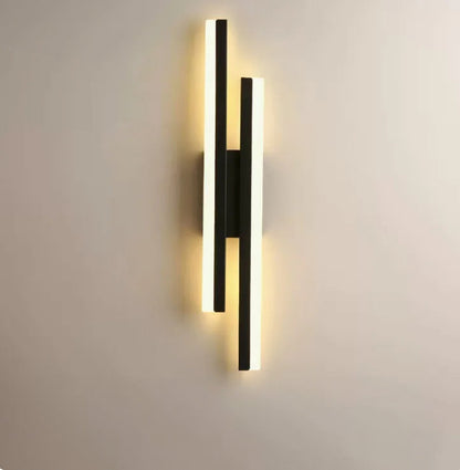 BowLift DoubliGlow: Sleek Minimalist Modern LED Wall Light