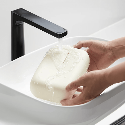 BowLift | Light beige soft tissue box cover