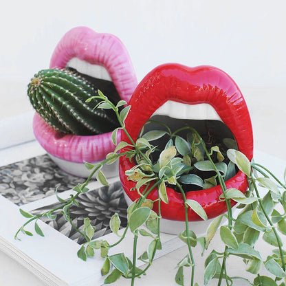 LZINA™ | Lips Flower Pot
