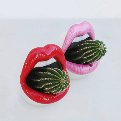 LZINA™ | Lips Flower Pot
