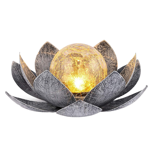 LZINA™ | Sunlight Lotus - Solar Panel Garden Light