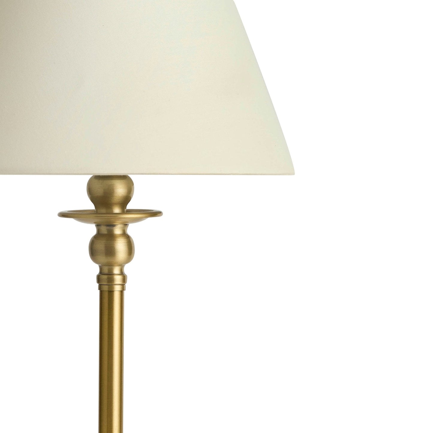 BowLift Lucille Ornate LED Lamp — Rechargeable, Wireless, Brass Finish