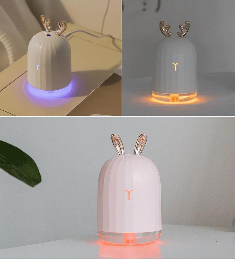 LZINA™ | BunnyAir Children’s Humidifier – With Night Light and LED Lighting