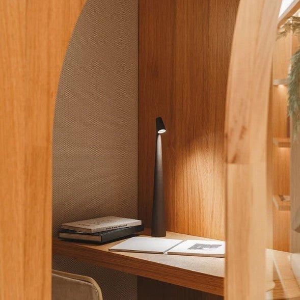 BowLift Nordic Minimalist LED Wireless Table Lamp — Sleek Ambient Lighting for Modern Spaces