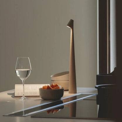 BowLift Portable Table Lamp — Sleek, On-the-Go Lighting