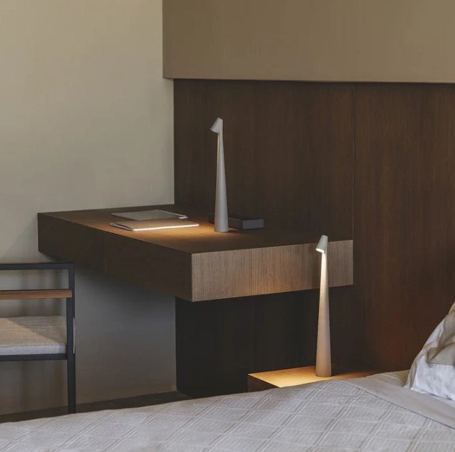 BowLift Portable Table Lamp — Sleek, On-the-Go Lighting