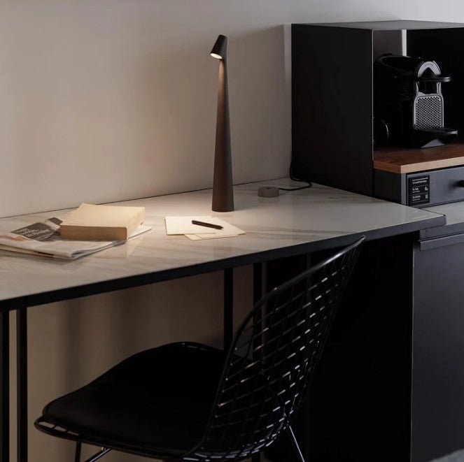 BowLift Portable Table Lamp — Sleek, On-the-Go Lighting