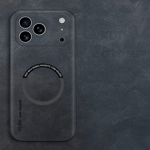 LZINA™ | LUXEGUARD – Premium Leather Phone Case with MagSafe for iPhone