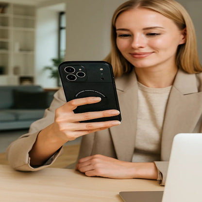 LZINA™ | LUXEGUARD – Premium Leather Phone Case with MagSafe for iPhone