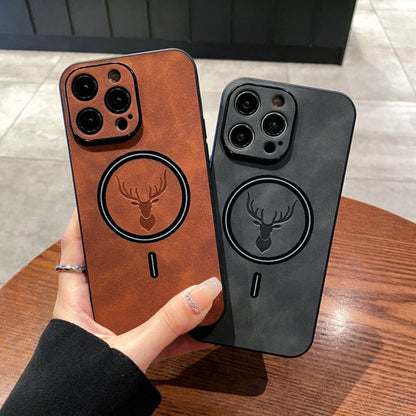 LZINA™ | Leather Magnetic Protective Phone Case