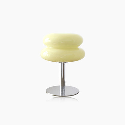 BowLift Macaron Glass Lamp: Retro-Modern Dimmable Lighting