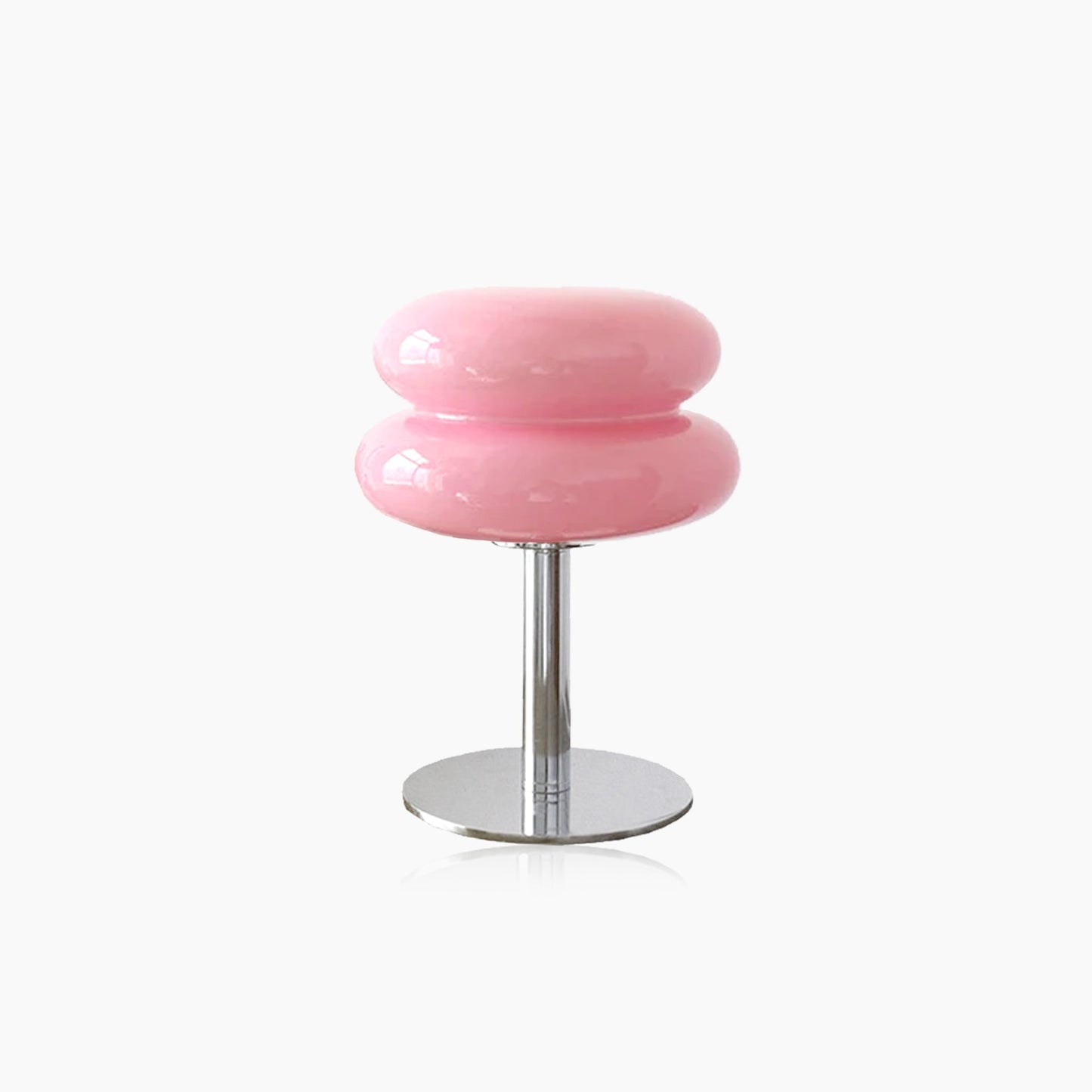 BowLift Macaron Glass Lamp: Retro-Modern Dimmable Lighting