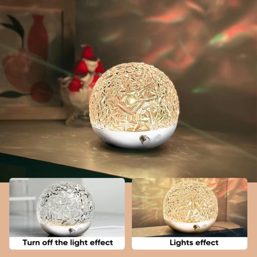 BowLift Magic Waves: Dynamic Water Wave Projection Mood Lamp