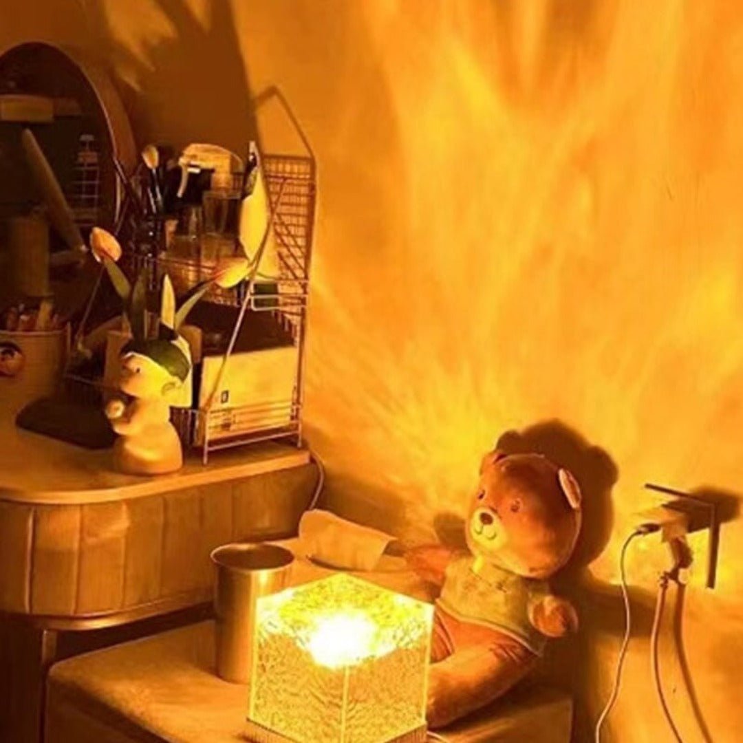 BowLift Magic Waves: Dynamic Water Wave Projection Mood Lamp