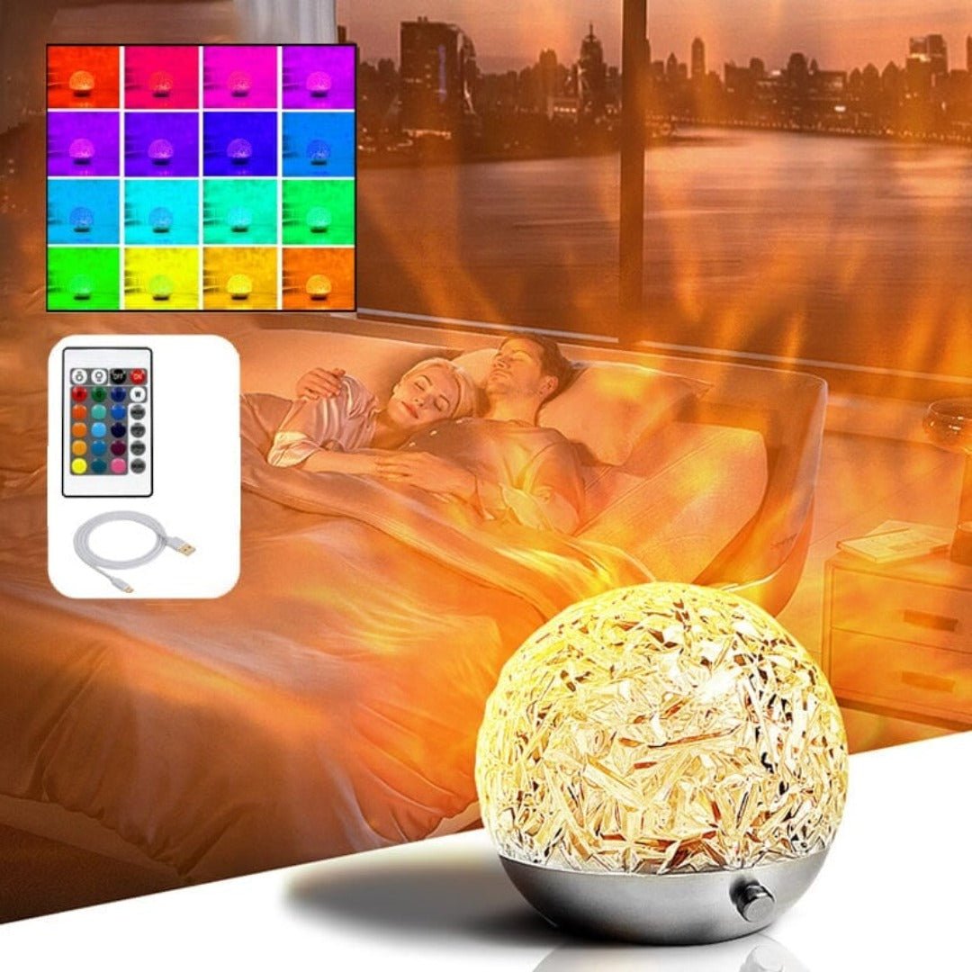 BowLift Magic Waves: Dynamic Water Wave Projection Mood Lamp
