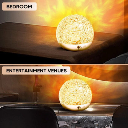 BowLift Magic Waves: Dynamic Water Wave Projection Mood Lamp