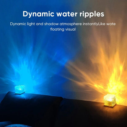 BowLift Magic Waves: Dynamic Water Wave Projection Mood Lamp