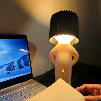 BowLift Sassy Boy Creative Table Lamp – Bold, One-of-a-Kind Lighting for Bedroom and Living Space