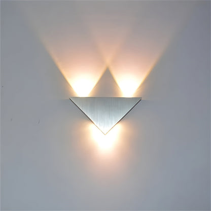 BowLift Light – Modern Triangle LED Wall Light for a Sleek Geometric Accent