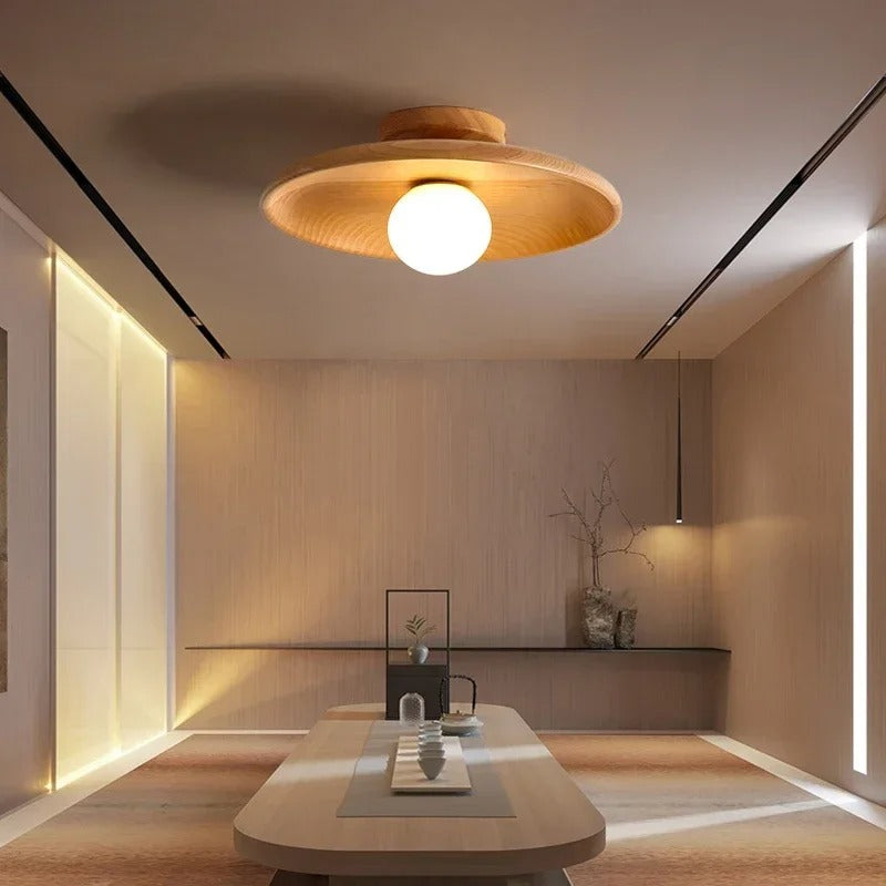 BowLift | Stylish wooden ceiling light for any room