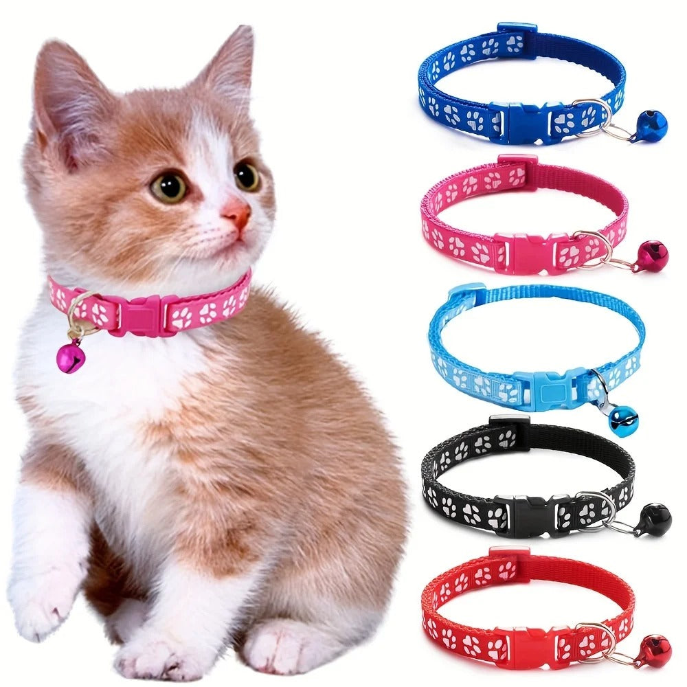 Fashion Pet Cat Collar Bowlift