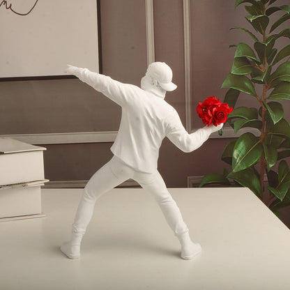 LZINA™ | Emrys - Banksy Flower Provocateur