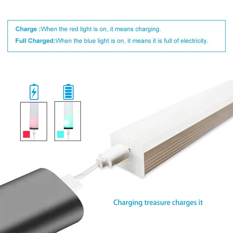 LZINA™ | Wireless LED Night Light | Motion-Sensing, Energy-Efficient & Ideal for Kitchens, Bedrooms, Hallways & Closets