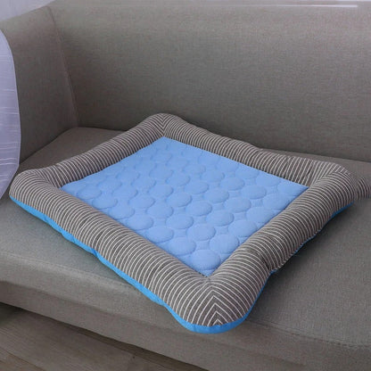 FurChill Frenchie Breathable Dog Bed – Cooling Mat with Non-Slip Base for Hot Days | Bowlift