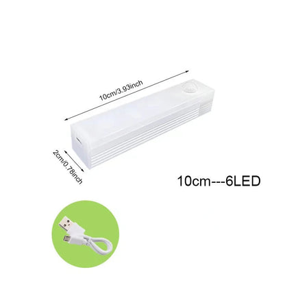 LZINA™ | Wireless LED Night Light | Motion-Sensing, Energy-Efficient & Ideal for Kitchens, Bedrooms, Hallways & Closets