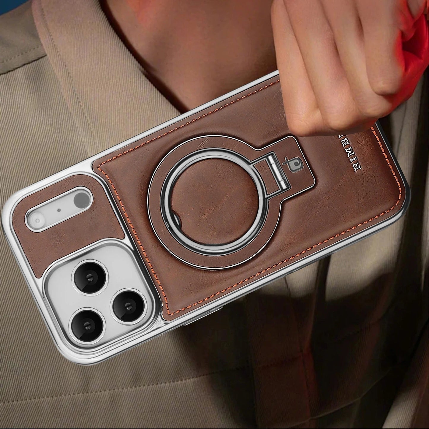 LZINA™ | Norvex | Luxe Leather iPhone Case Premium Protection and Style