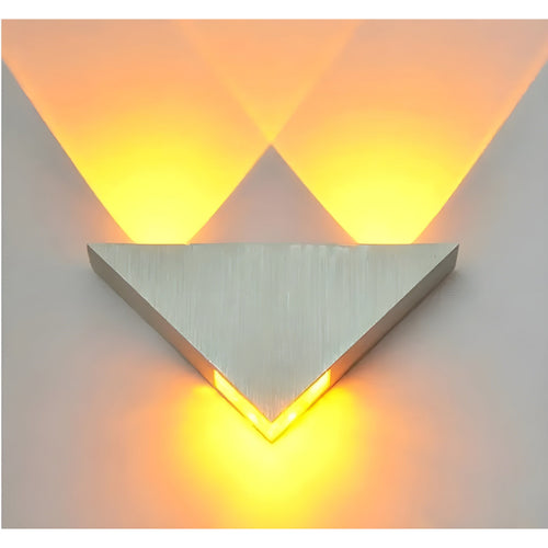 BowLift Light – Modern Triangle LED Wall Light for a Sleek Geometric Accent