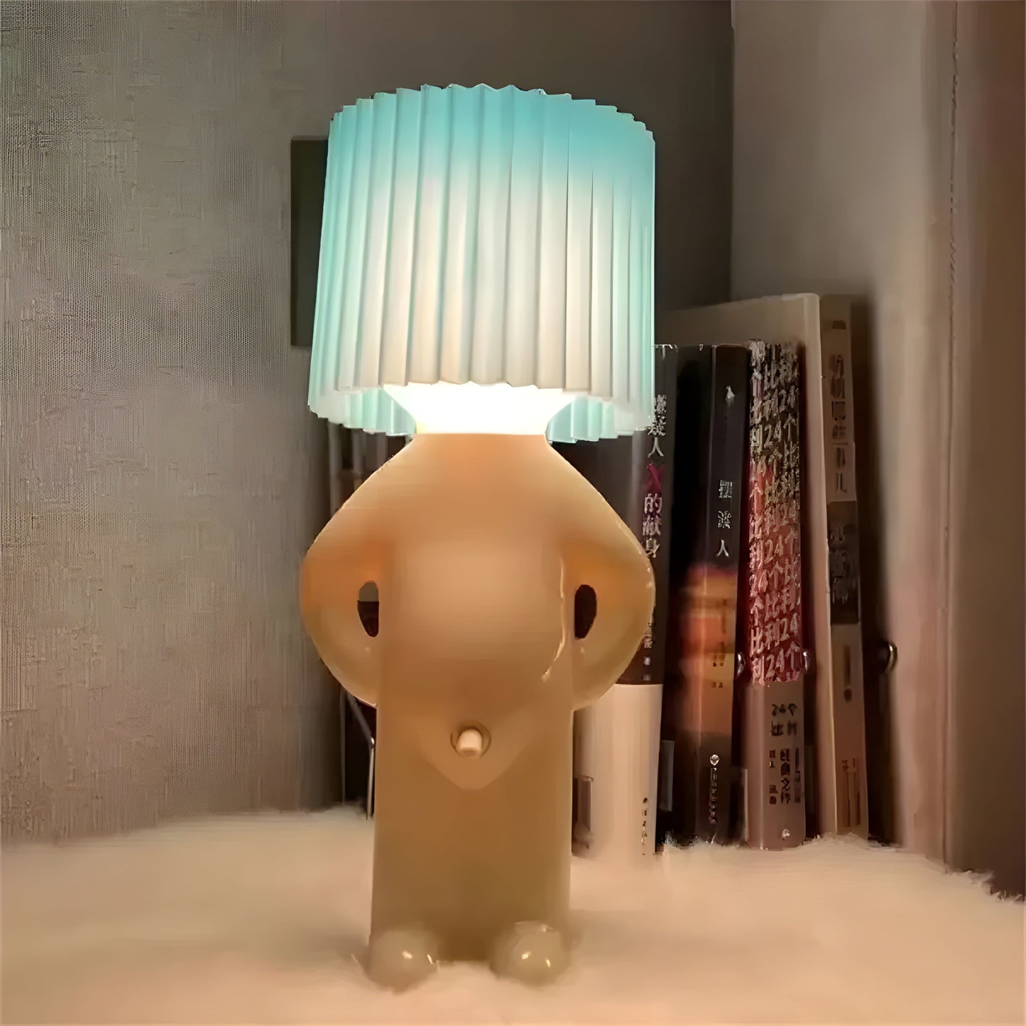 BowLift Sassy Boy Creative Table Lamp – Bold, One-of-a-Kind Lighting for Bedroom and Living Space
